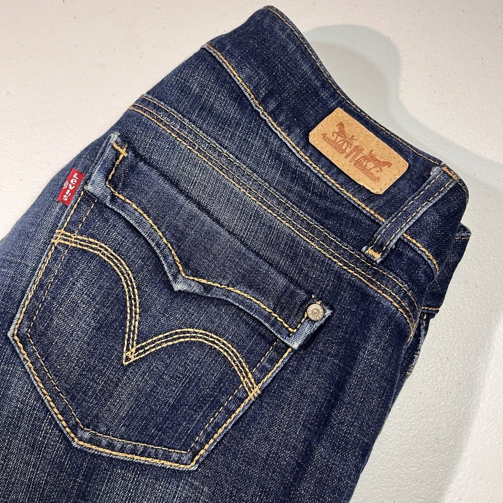 Levis 529 Curvy Bootcut Jeans Womens 34x30‎ Stretch EUC See Pics
